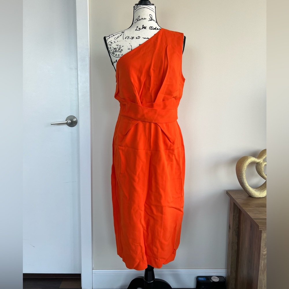 Reiss Orange Dress